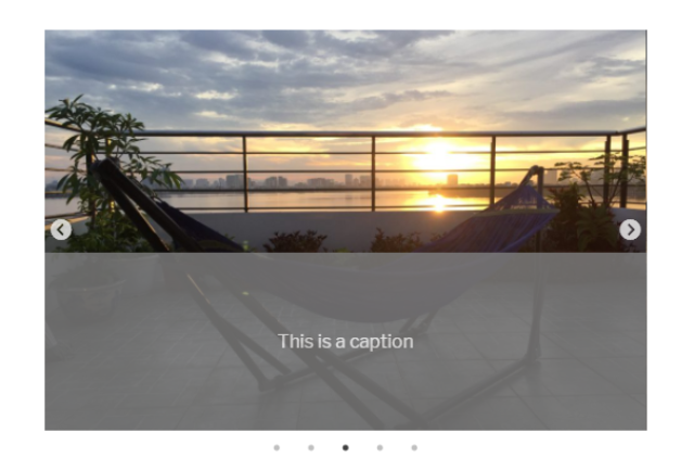 add a caption to slick slider for wordpress